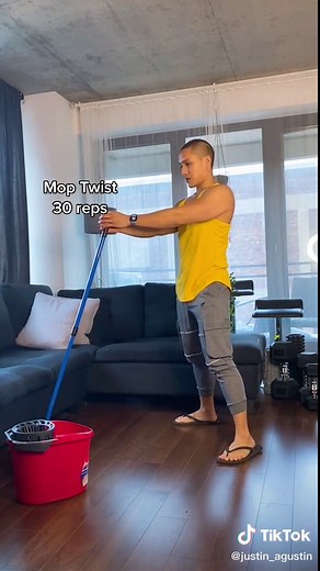 Household Chores Workout Routine: Exercise While Cleaning
