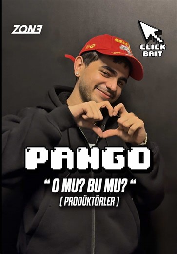 🔥 Clickbait - PANGO “O mu? Bu mu?” (Prodüktörler) 🎹 PANGO ile #clickbait ‘in yeni bölümleri de yolda! Takipte kalın! ⛓️‍💥CLICKBAIT her hafta yeni konukları ve yeni bölümleriyle ZONE MAG Instagram, TikTok ve YouTube hesaplarında yayında! #nerdesinpango #pango #hiphopproducers #zonemagtr