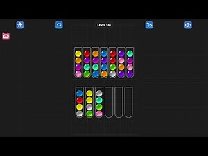 Ball Sort Puzzle - Color Game Level 130 Solution (Android)