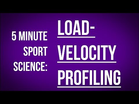 Load and Force Velocity Profiling, What it is and How to Do it | 5 Minute Sport Science