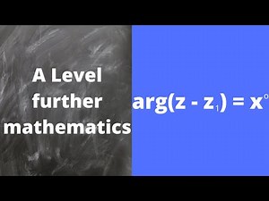How to draw loci on an Argand diagram using arguments
