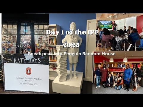 Day 1 workshops and tour of Penguin Random House