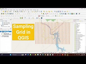How to create a sampling Grid in QGIS