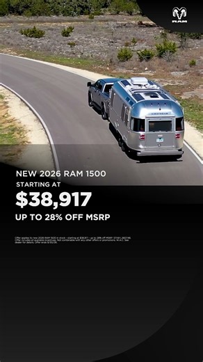 2026 RAM 1500: Built to Tow