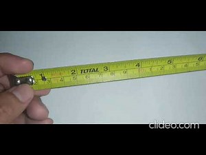 Flexómetro y sus partes y Uso Correcto