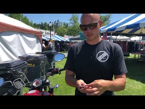 Indian Scout installation with the ATLAS Throttle Lock