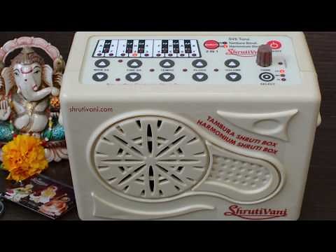 Shrutivani 2-in-1 Carnatic Electronic Shruti Box, Tambura + Harmonium (Tanpura) Sound Labs