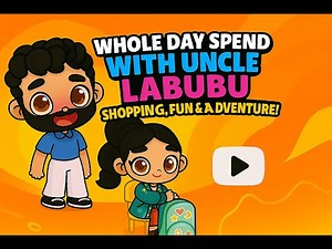 Day Spend with Raza Mamu | 🛍️ Shopping, Fun & Full Adventure! | Labubu Attack - Part 1