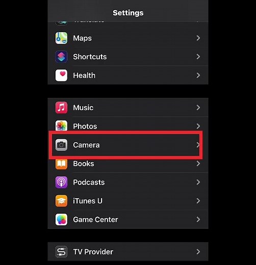 #Iphone - Front camera setting , Mirror front Camera