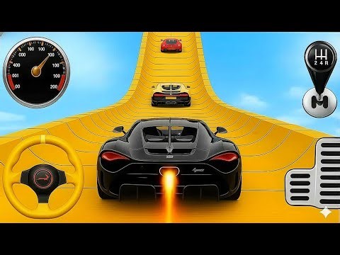 Superhero Mega Ramp Car Stunts 😱 | Impossible Tracks Extreme GT Car Jumping 3D