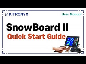 Snowboard2 5 min. Quick Start Guide [FSR Sensor/Tactile Sensor/Pressure Mapping]