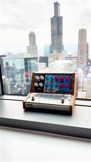Neon Egg Planetarium V3 ~ Multi-Effect Stereo Reverb Chorus Delay Guitar Pedal ~ Made in UK #neonegg