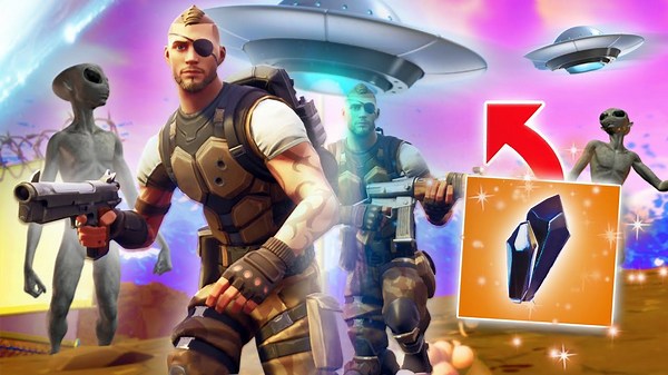 Dusty Divot alien invasion! | Fortnite Battle Royale