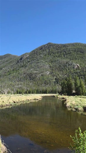 Inlet trail in Rocky Mountain National Park just outside Grand Lake Colorado.