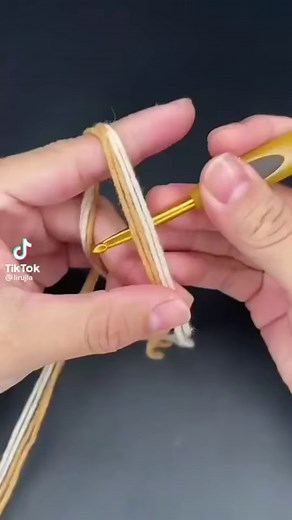 9.2K views · 191 reactions | Crochet two colors Double thread | Everything Crochet Web | Facebook