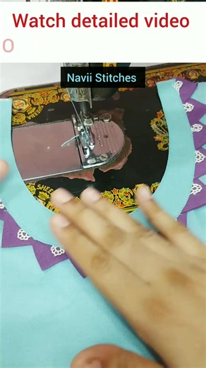 Gala Ka Design: Triangle and Lace Techniques