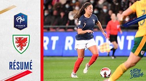 L'Équipe de France féminine a poursuivi son sans-faute dans les éliminatoires de la Coupe du monde 2023 en battant un solide Pays de Galles (2-0), mardi soir à Guingamp | Équipe de France de Football