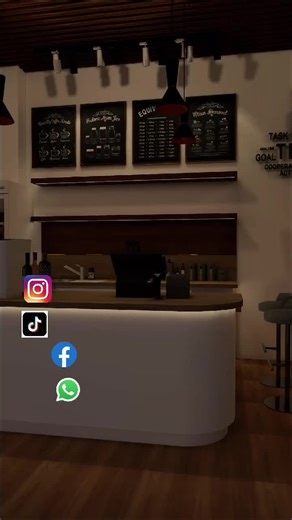 part 1 DESAIN “Desain meja minibar yang menyatukan estetika, fungsi, dan karakter coffee shop.” ✨️ Yuksss yang mau custom Furniture sesuai keinginan dan memiliki konsep sesuai fasion mu, mari kami desain kan dan kami buatkan 🫡 ✔️ Bisa Request Ukuran & Warna ✔️Finishing HPL ✔️ FREE DESAIN furniture atau interior ✨️ Yukss Upgrade ruangan kamu Biar lebih estetik & cozy tanpa ribet Coba Custom Interior Bersama Kami - solusi instan buat tampilan interior lebih mewah & kekinian ⚒️ Buat Rumahmu atau u