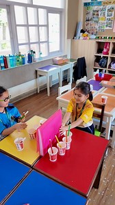 Watch our little star master! Playing the memory game and putting all the right colors on call — because learning is always colorful at GEMS School. #GEMSSchool #LearningThroughPlay #RememberingColors #CreativeKids #FunWithColors #SmartLearning #BrightFutures | GEMS School