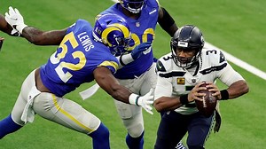 407K views · 1.9K reactions | The Los Angeles Rams defense tallied four sacks and forced two Russell Wilson INTs to secure a 23-16 win. #SEAvsLAR | NFL Game Recaps | Facebook