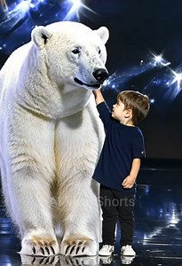 363K views · 1.9K reactions | Grandma and grandson bring magic to life with unforgettable polar bear transformation | Daily Topic | Facebook