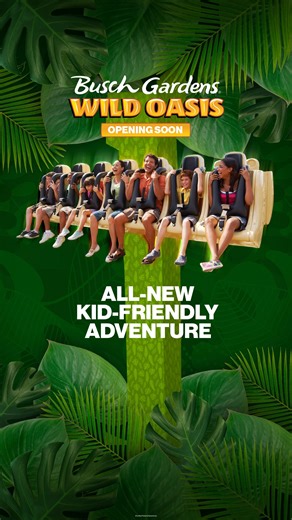 Explore "Wild Oasis" at Busch Gardens Tampa—an immersive, kid-friendly jungle adventure with rides, animals & water play! | Busch Gardens Tampa Bay | Facebook