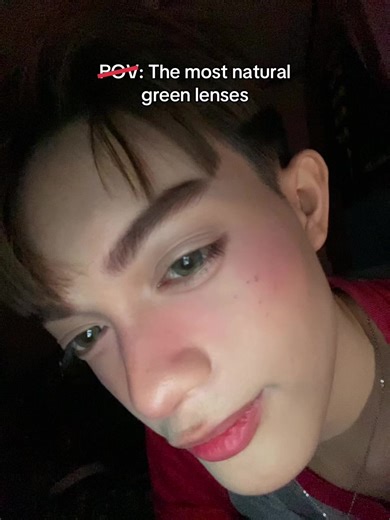 Natural Green Contact Lenses for Asian Eyes