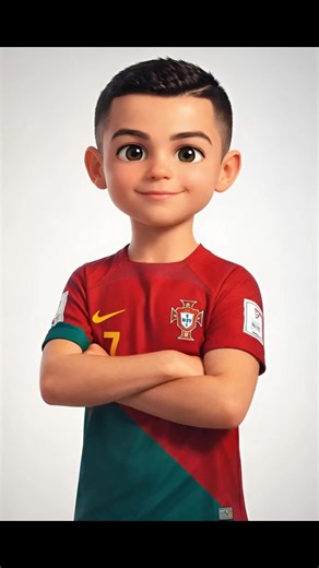 mini cr7 cartoon