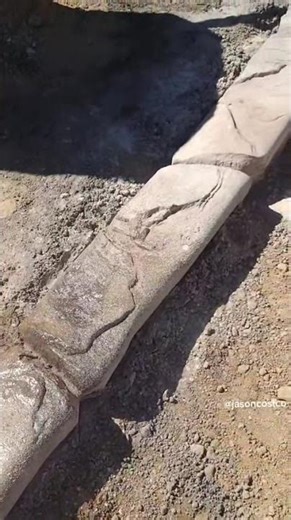 "THE BURN" #satisfying #reveal #process #fauxstone #landscape... #Shorts #jasoncostco