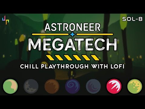 ASTRONEER - Chill Gameplay (Sol-8 Crazy Luck on Atrox!)