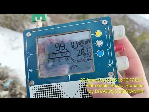 FM BANDSCAN in Pietroasele, Buzău, Romania (22.02.2026)