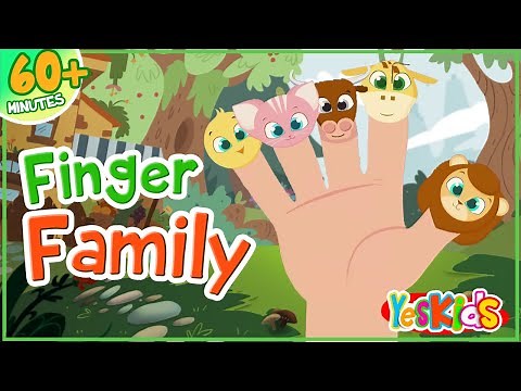 Finger Family + 60 Min. of Simple Kids Songs & Nursery Rhymes | YesKids
