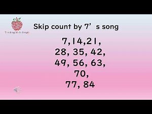 Skip count by 7’s song