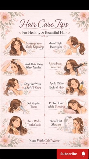 Natural Hair Care Secrets✨️💇‍♀️#tips #haircare #healthyhair