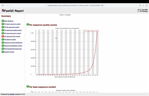 宏基因组数据质量评估，简洁fastQC 报告