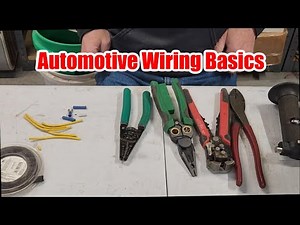 Basic automotive wiring: solderless butt connectors.