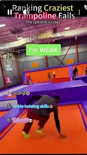 RANKING Top 10 funniest trampoline moments!