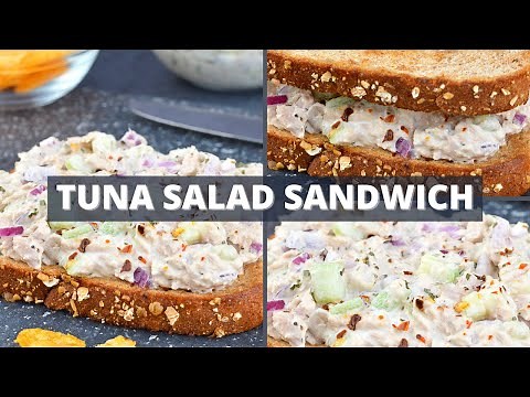 Easy Tuna Salad Sandwich Recipe (Using Canned Tuna)