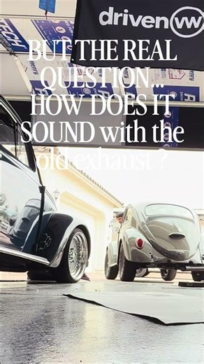 Empi beetle exhaust upgrade ! Old exhaust sounds in this air cooled Volkswagen!