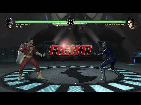 MK VS DC Battles Catwoman VS Captain Marvel