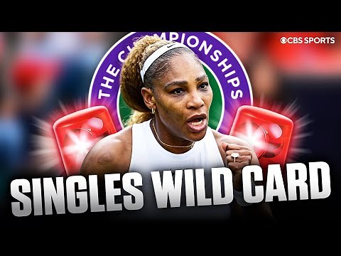 Serena Williams returns to singles at Wimbledon after accepting wild card 👀