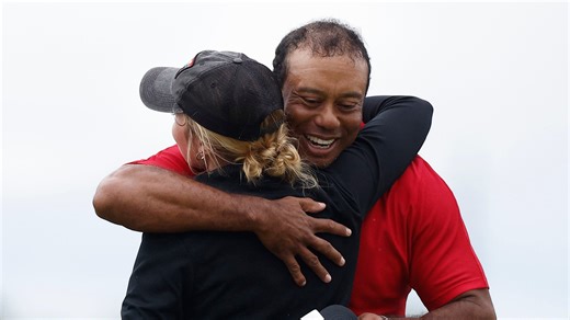 'Coolest week of my life': Steve Stricker's daughter Izzi gets hug from Tiger Woods, praise from her idol at PNC Championship