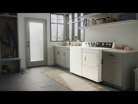 Maytag® Commercial-Grade Residential Dryer MGDP585GW Product Overview