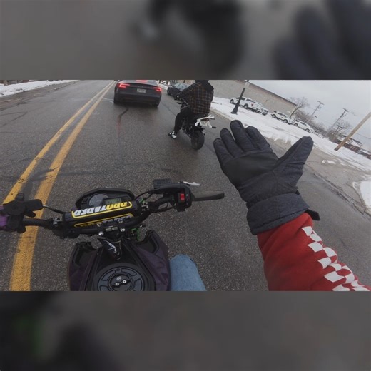 GixxerUppies on Instagram: "Nothing like riding around being sus with the homies. Or kawasaki owners... #z125pro #kawasaki"