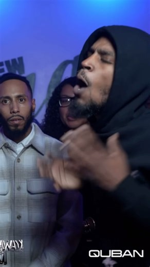 Quban wit a clean punch 🥊 “it’s met life stadium we don’t play where we from!” 🔥🔥🔥