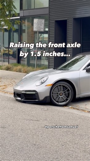 Is The Front Axle lift worth extra $2,770?.New 992 Turbo S available!.#992turbos #911turbos #porsche | Porsche from Samuel