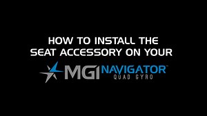 MGI Navigator Quad Gyro - How to install seat