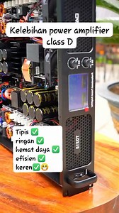 Kelebihan power amolifier class d. #poweramplifier #powerclassd #begini #soundsystem | Areek Daarjo Channeel