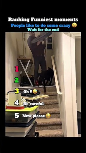 Ranking funny people do something crazy.🤪