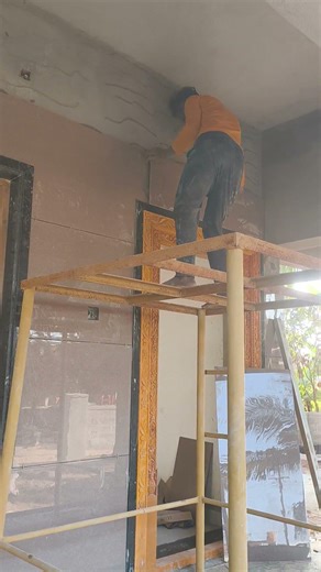 sitaut wall design tiles fiting #construction